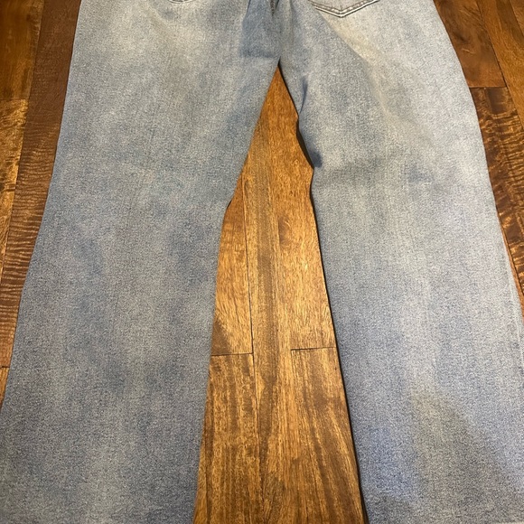 Maternity Jeans 👖 Time and Tru excellent condition size 12-14. Straight leg - Picture 5 of 10
